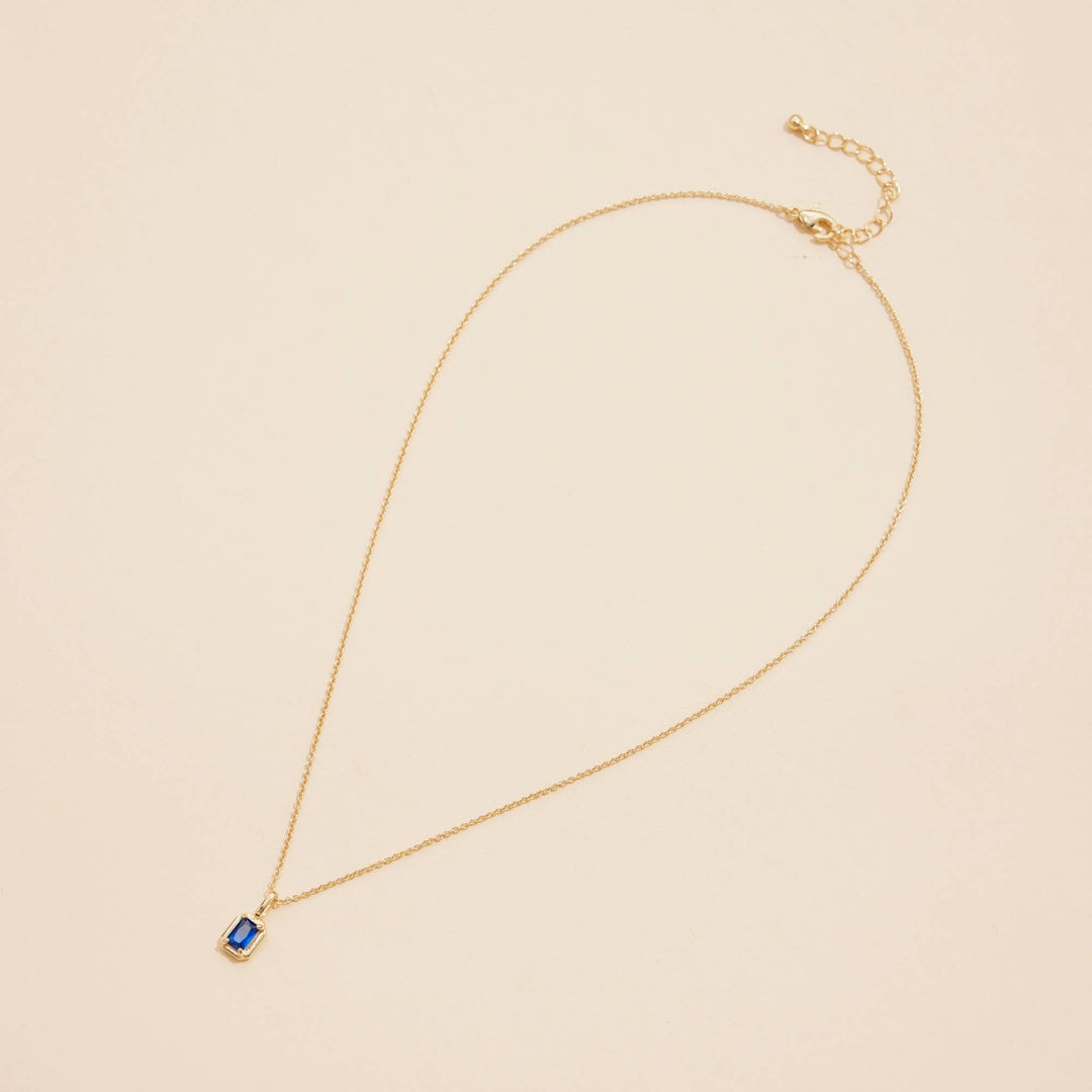 Shine Away Birthstone Necklace