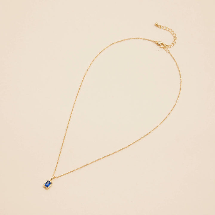 Shine Away Birthstone Necklace