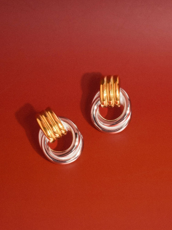 Golden Loop Earrings