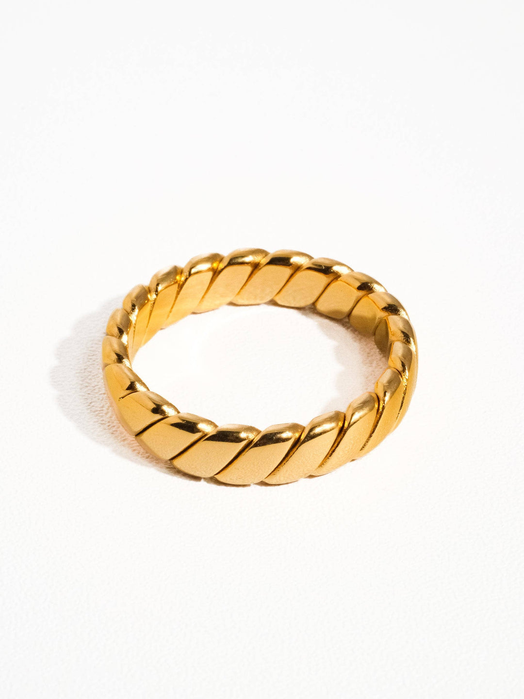 Golden Braid Ring