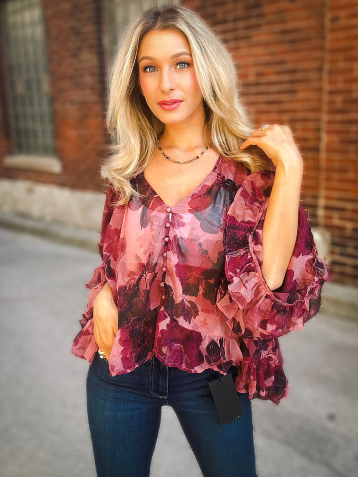 Free People Day Dreaming Blouse