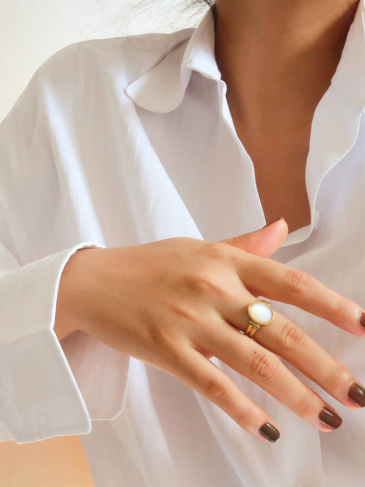 Seashell Shine Ring