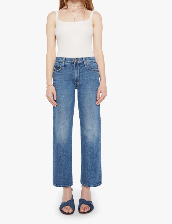 Mother The Mid Rise Ramble Ankle in Tambourine Man