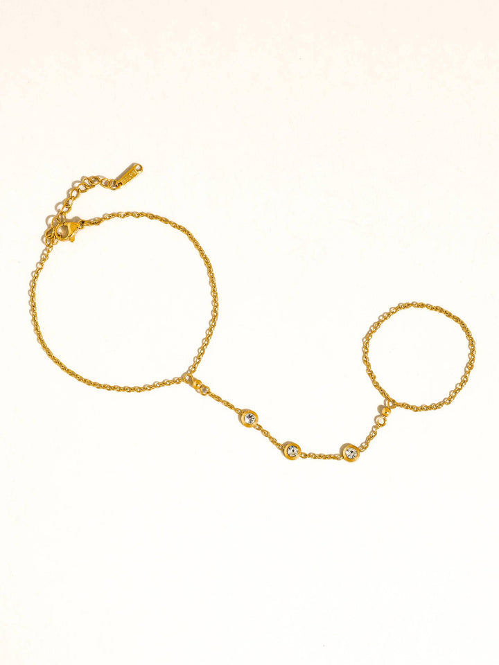 Linked Together Hand Chain