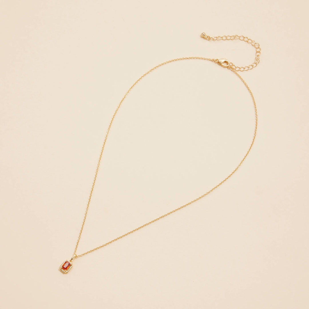 Shine Away Birthstone Necklace