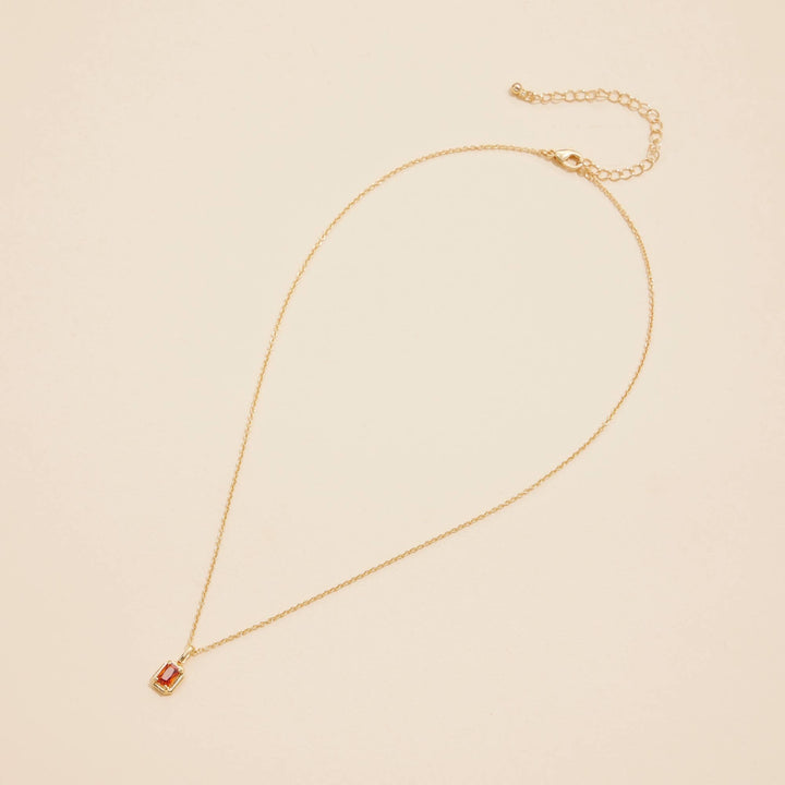 Shine Away Birthstone Necklace