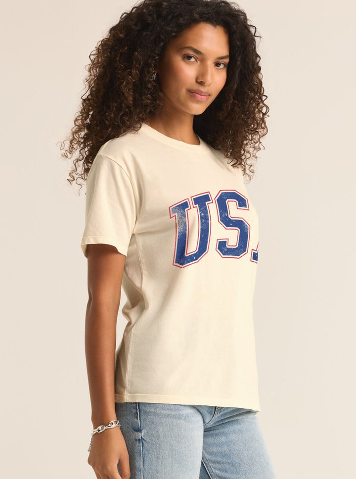 Z Supply USA Boyfriend Tee