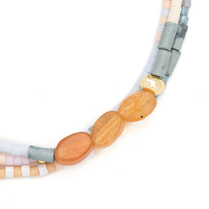 Scout Mixed Media Bracelet - Inspiration/Red Aventurine