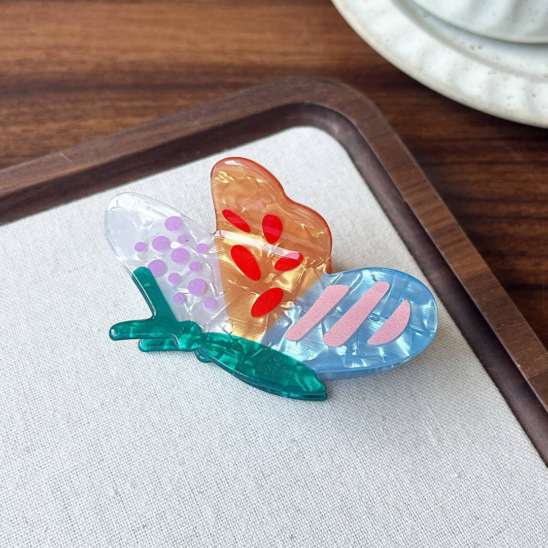 Kaleidoscope Butterfly Clip