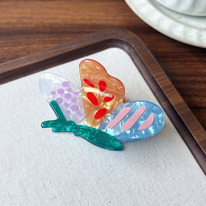 Kaleidoscope Butterfly Clip