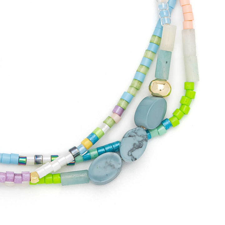 Scout Mixed Media Bracelet - Harmony/Blue Howlite