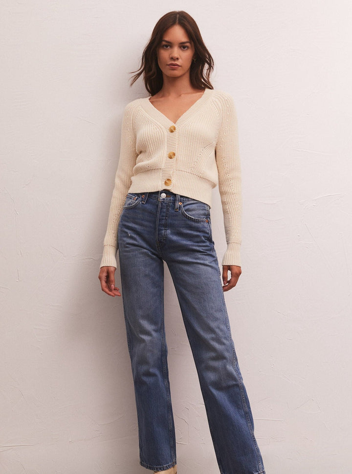 Z Supply Brit Cropped Cardigan