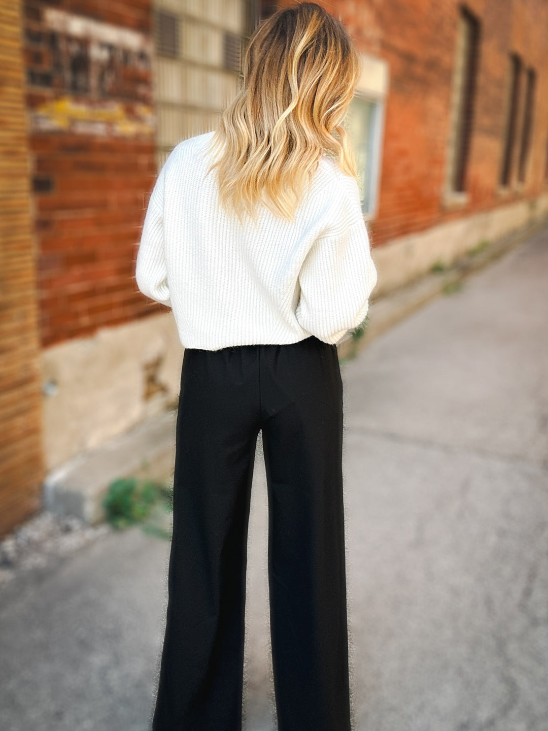 Good American Pull On Trouser