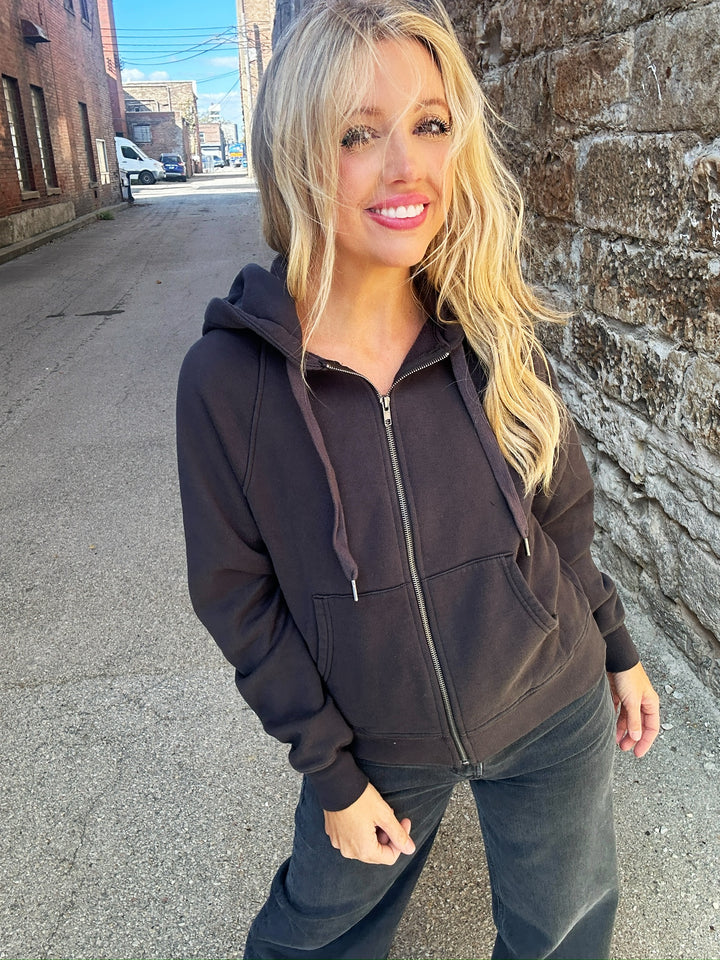 Spiritual Gangster Noir Diem Everyday Zip Hoodie