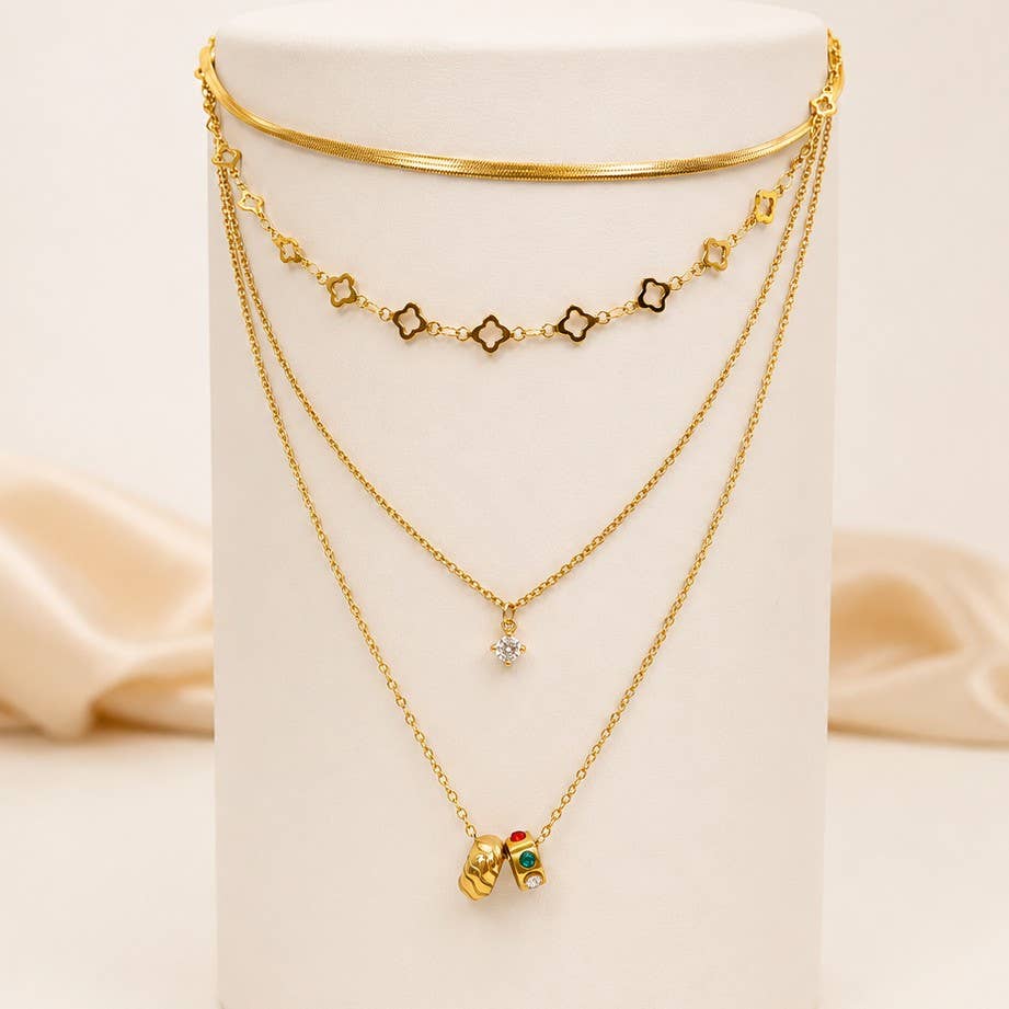 Golden Layers Necklace