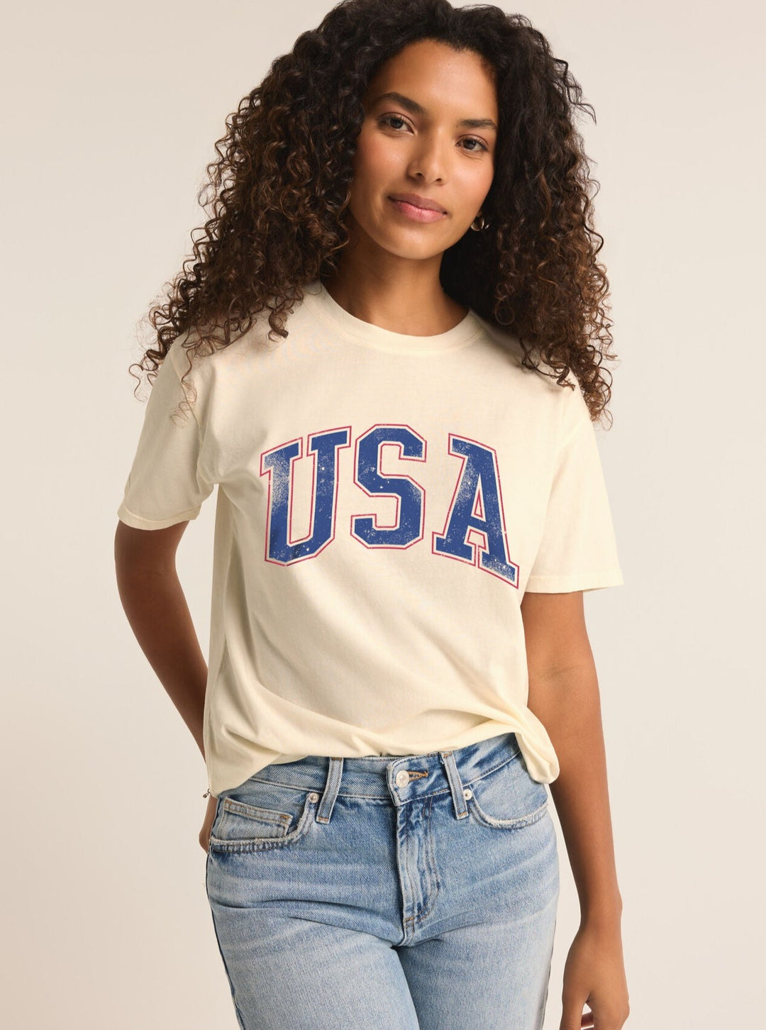 Z Supply USA Boyfriend Tee