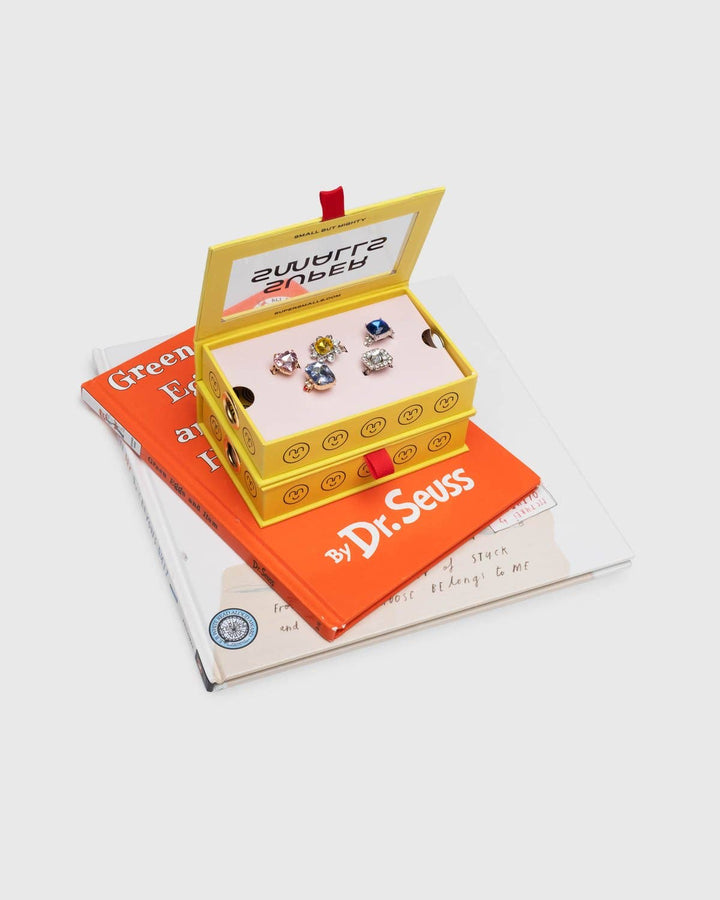 Super Smalls Multi-colored Gem Ring Set