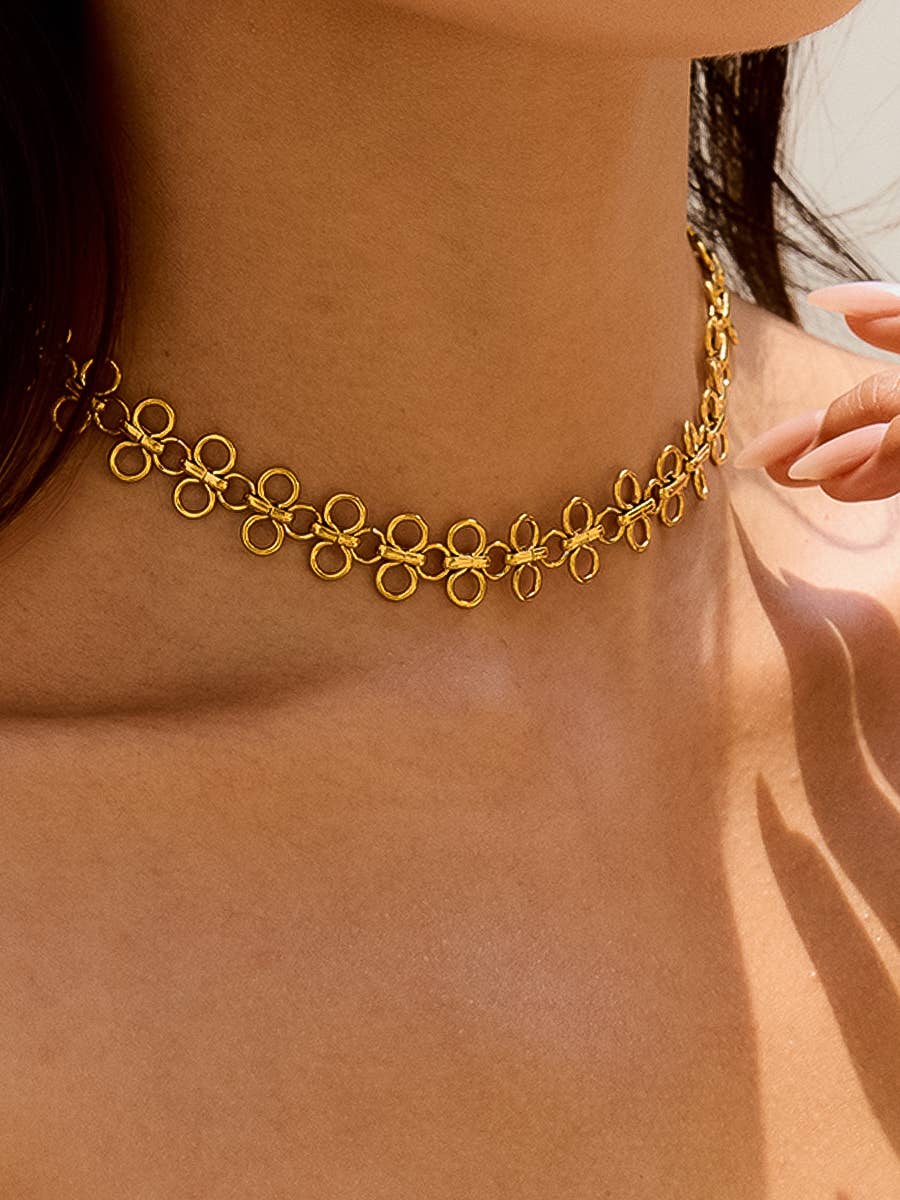 Golden Links Choker