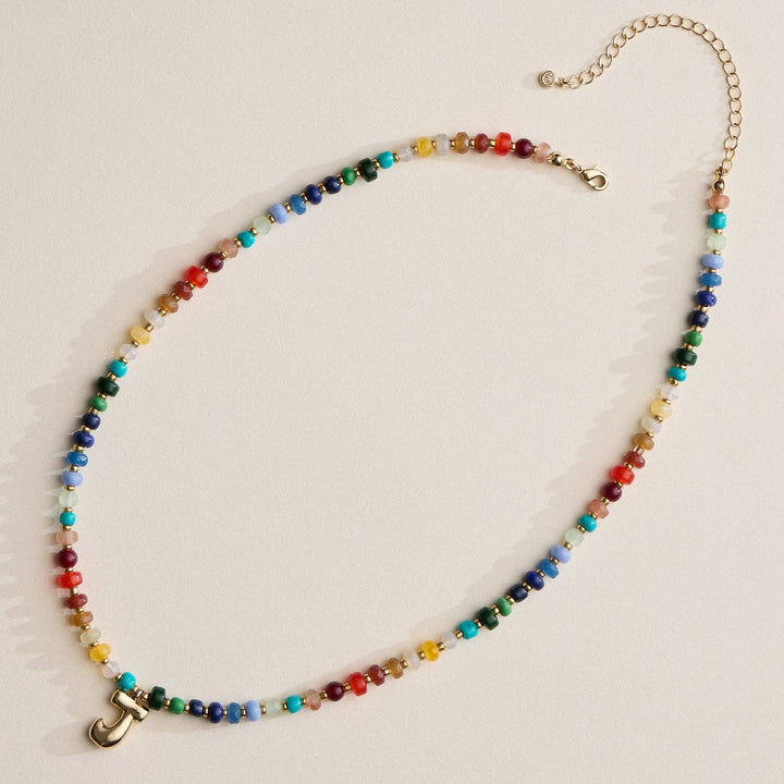 Groovy Girl Initial Necklace