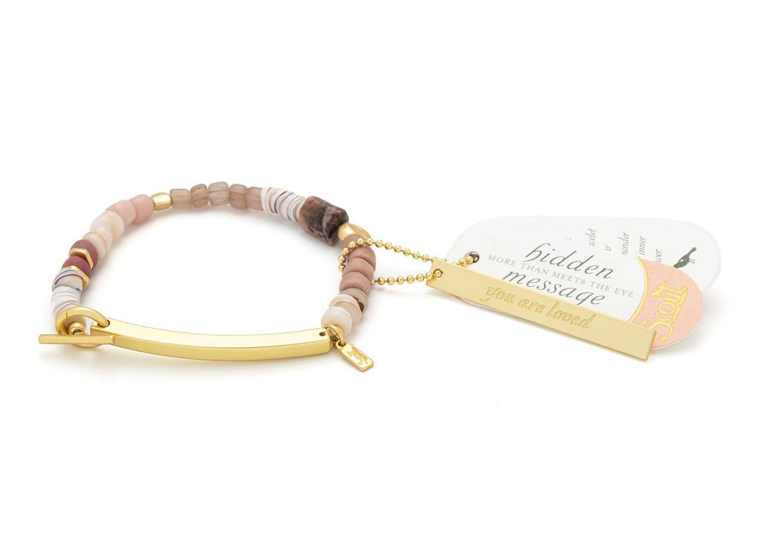 Scout Hidden Message Bracelet - Loved