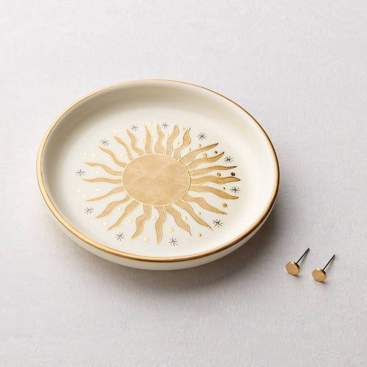 Scout Sun Rays Jewelry Dish & Stud Earring Set