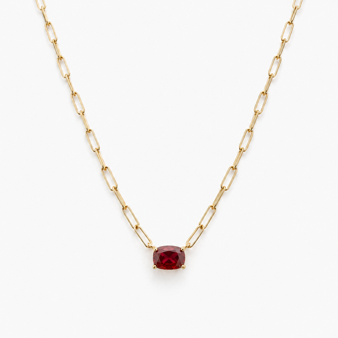 The Month Code Birthstone Necklace
