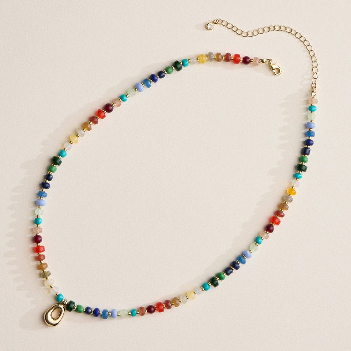 Groovy Girl Initial Necklace