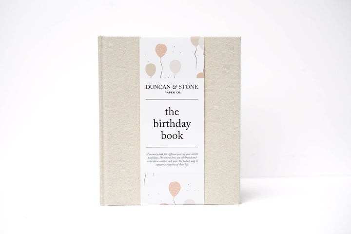 Birthday Memory Book
