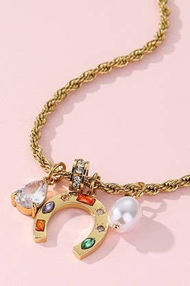 Lucky Streak Charm Necklace