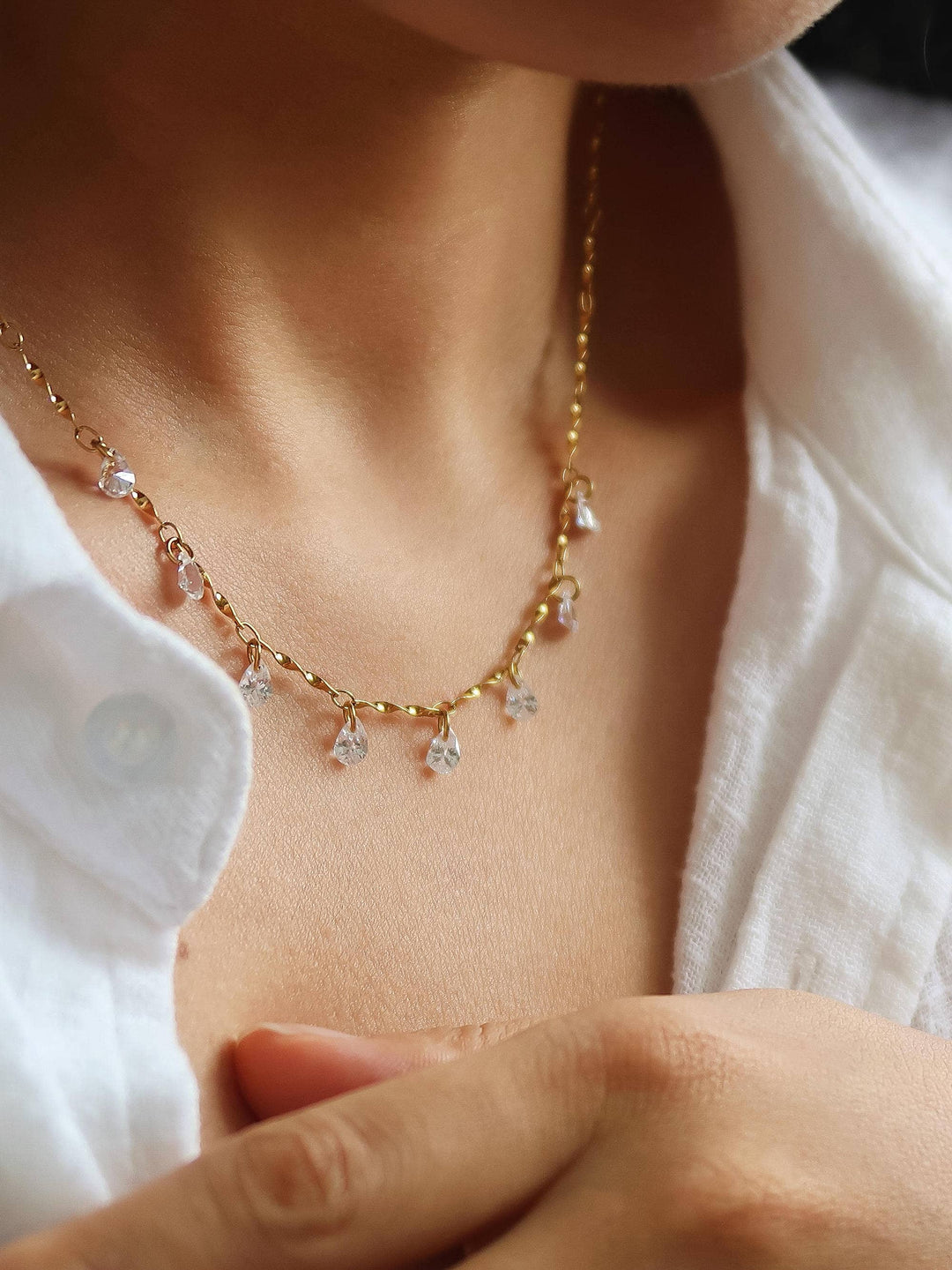 Falling Light Necklace