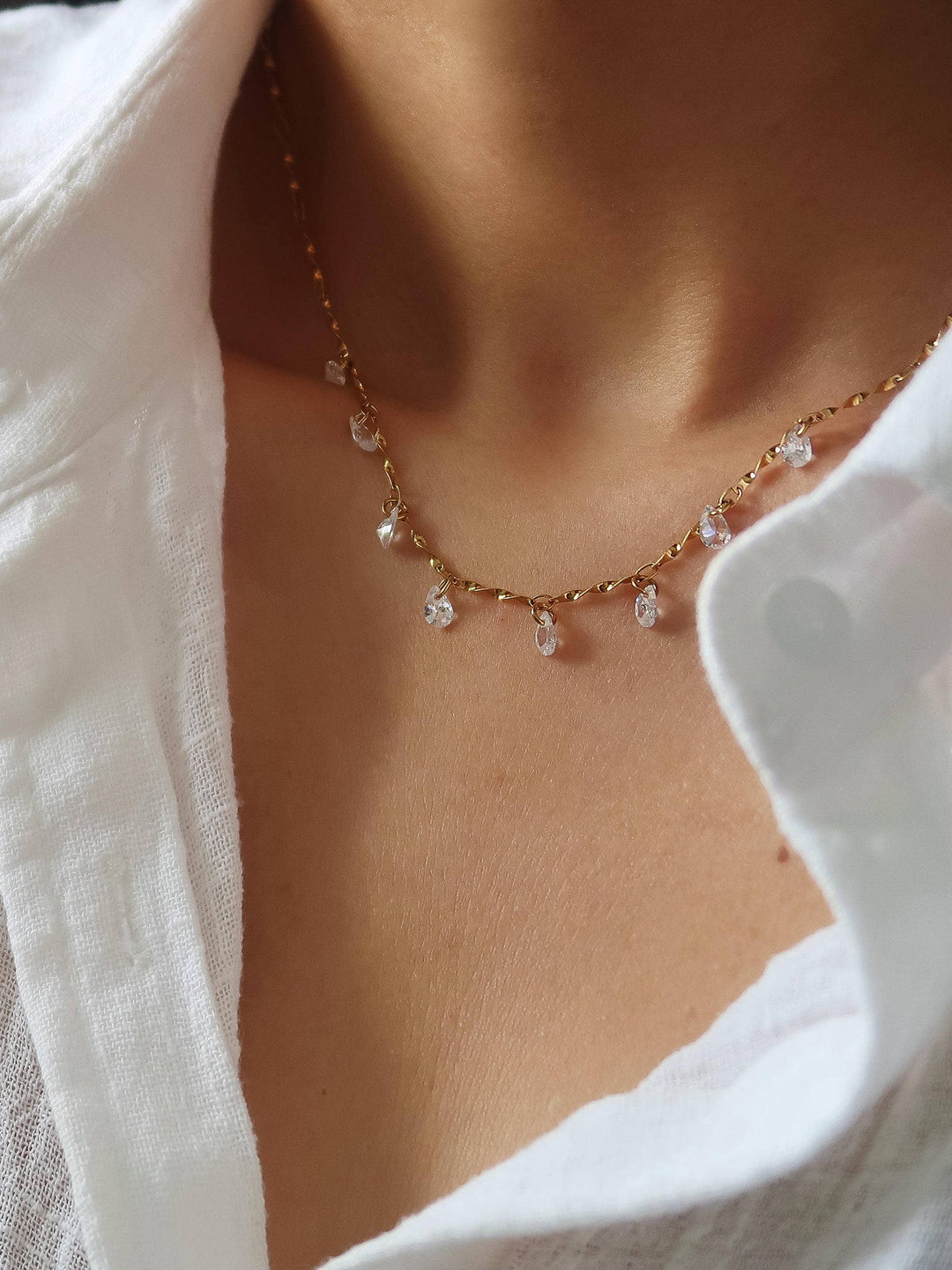 Falling Light Necklace