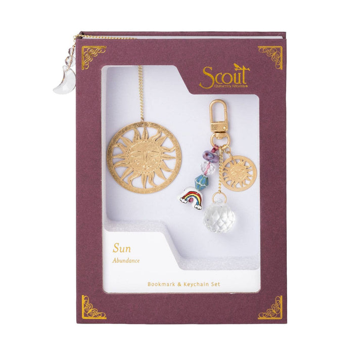 Scout Bookmark & Keychain Set - Sun/Abundance