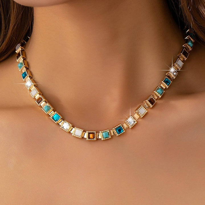 Coastal Mosaic Necklace