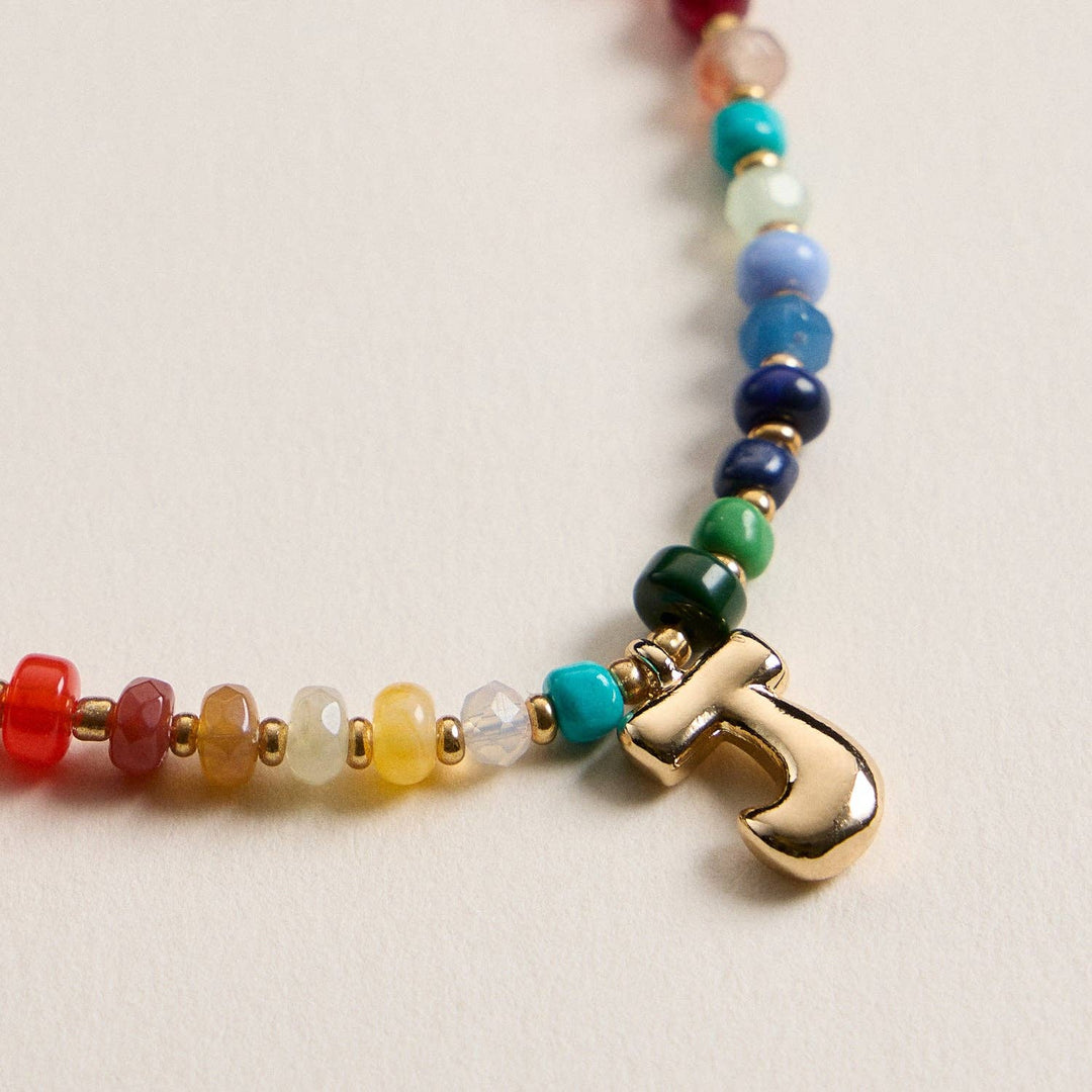 Groovy Girl Initial Necklace