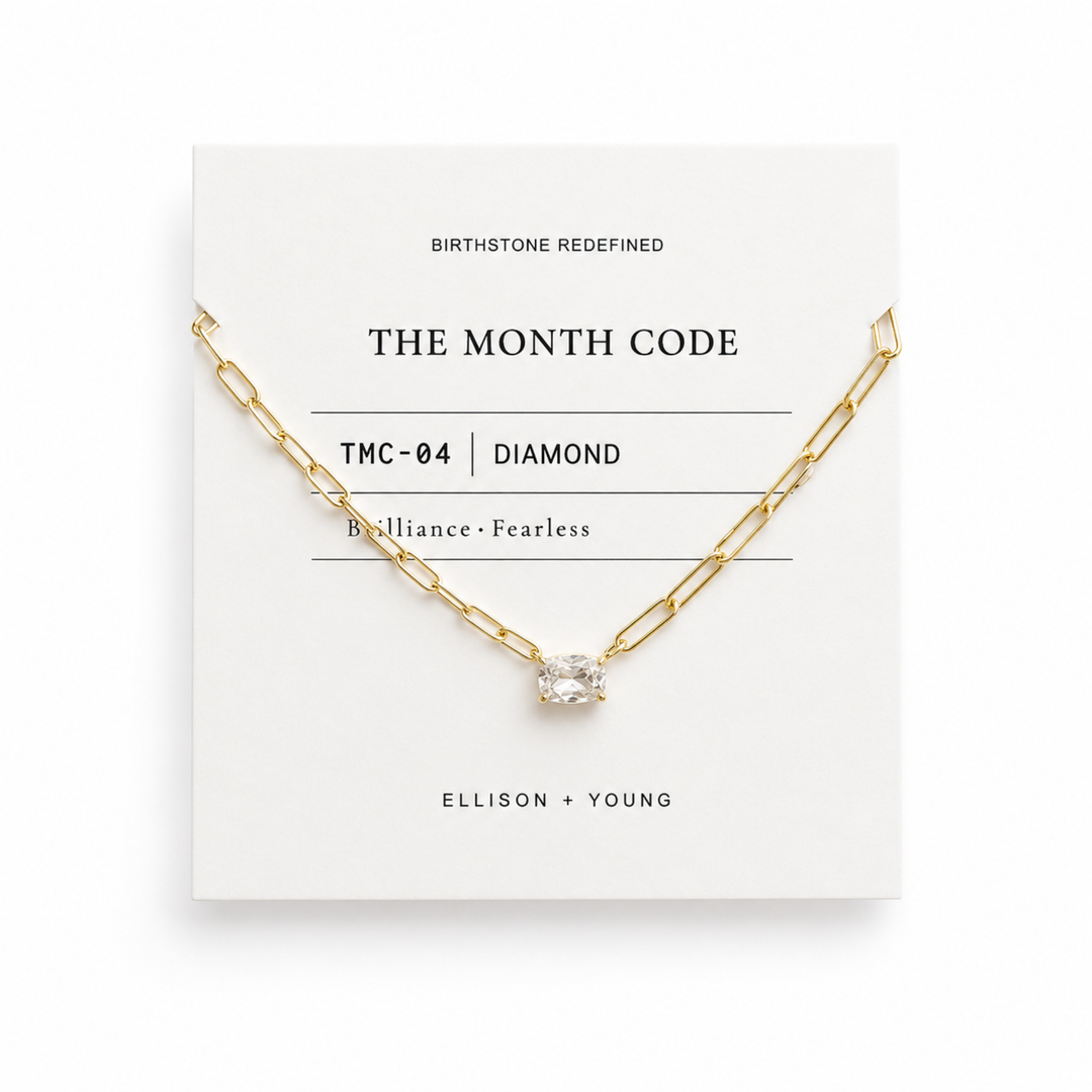 The Month Code Birthstone Necklace