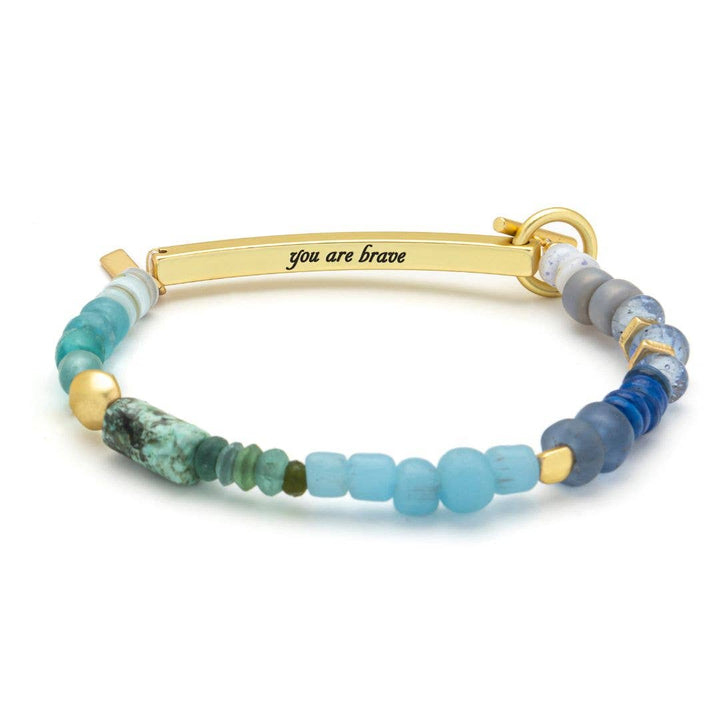 Scout Hidden Message Bracelet - Brave