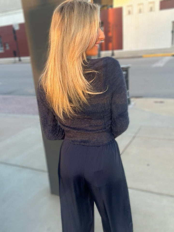 Sadie & Sage Ari Fuzzy Sweater