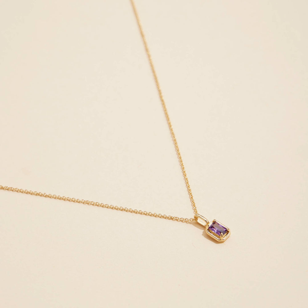 Shine Away Birthstone Necklace