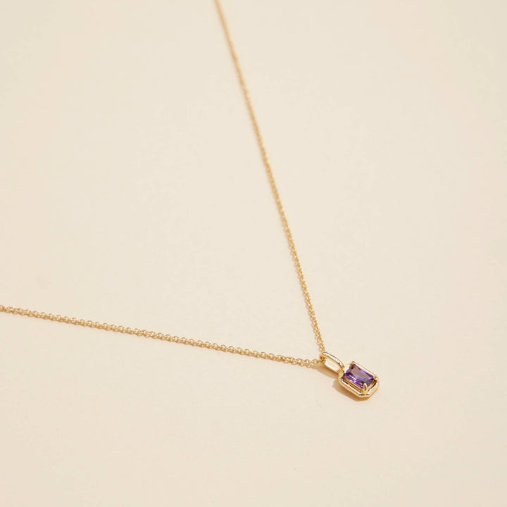 Shine Away Birthstone Necklace