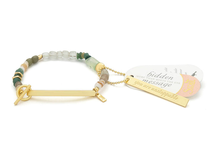 Scout Hidden Message Bracelet - Unstoppable
