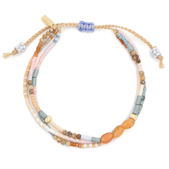 Scout Mixed Media Bracelet - Inspiration/Red Aventurine