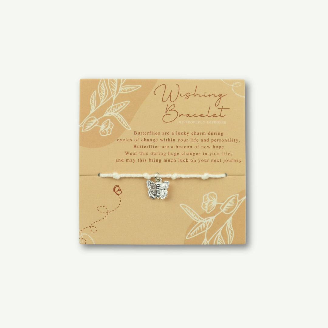 Butterfly Wishing Bracelet