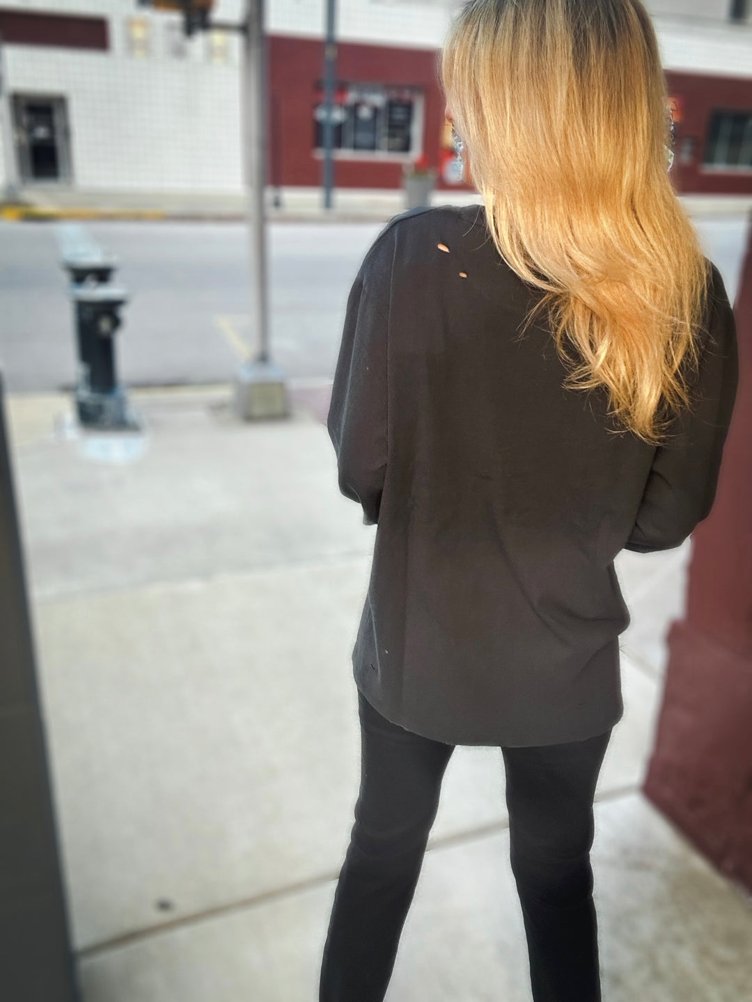 Chaser Blondie Tracks Across America Long Sleeve