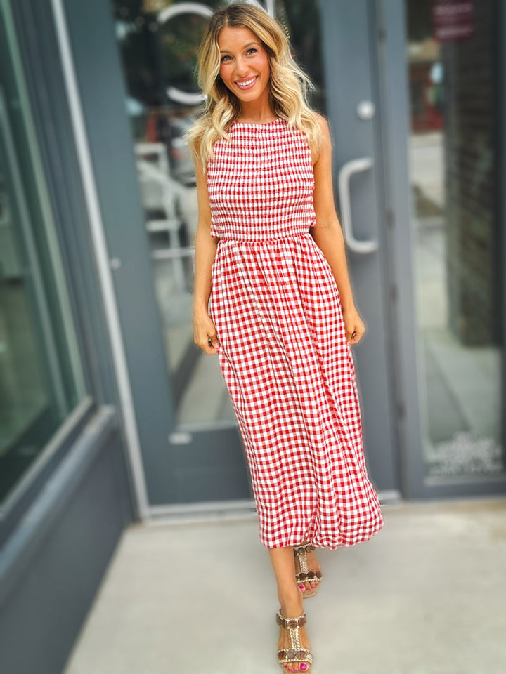 Sadie & Sage Apple Butter Midi Dress