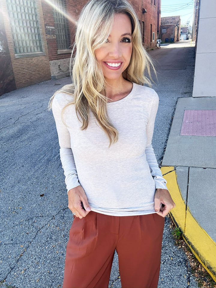 Z Supply Variegated Layer Top