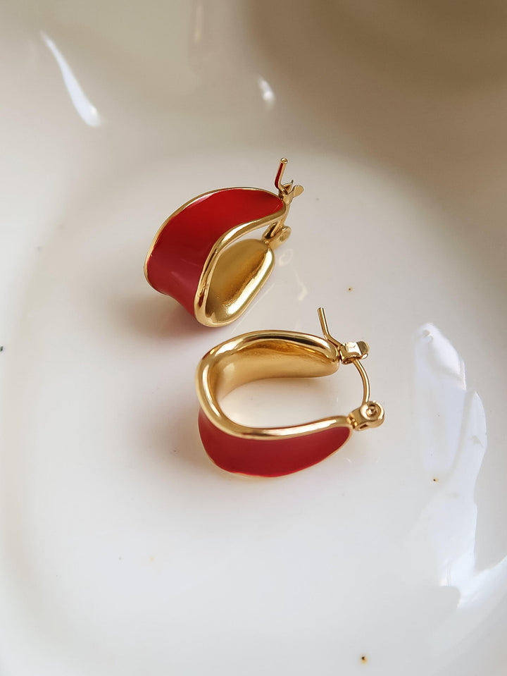 Boldly Yours Hoop Earrings