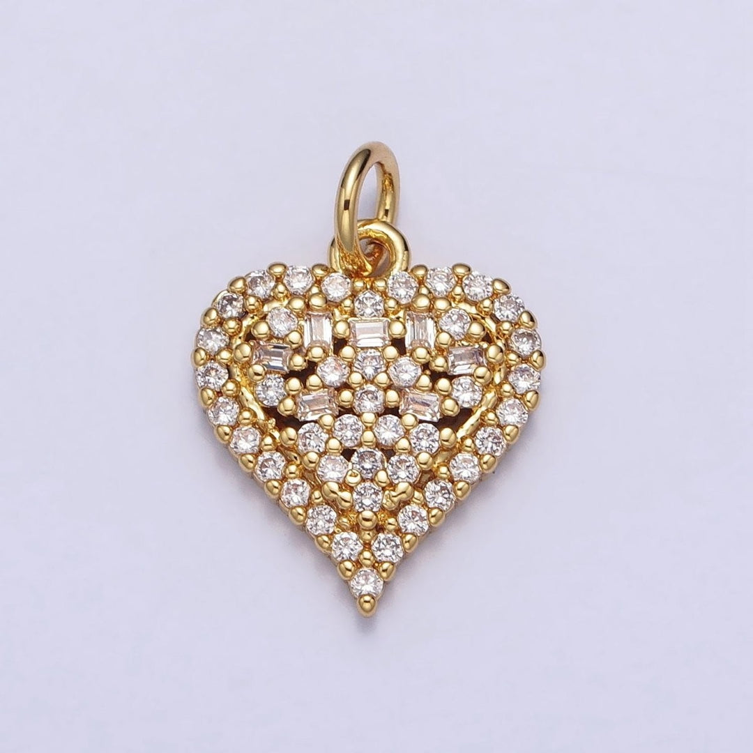 Crystal Heart Charm