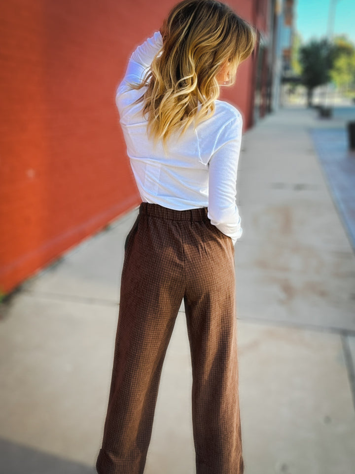 Hello Nite Check It Out Pants