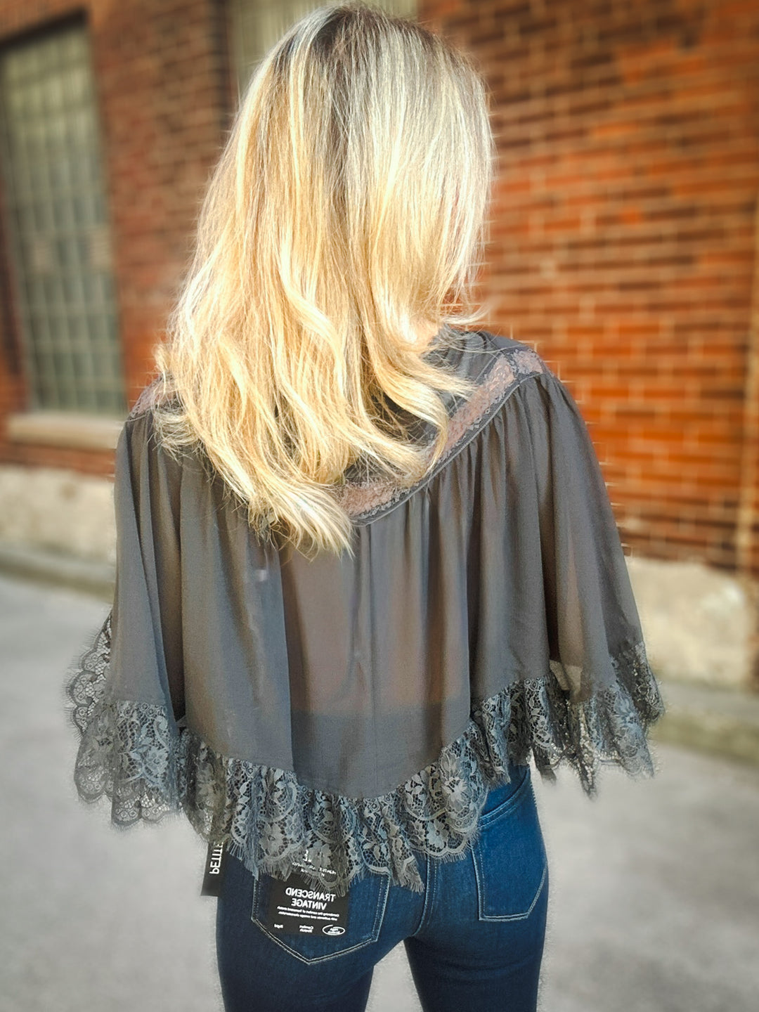 Free People Bali Midnight Rain Top