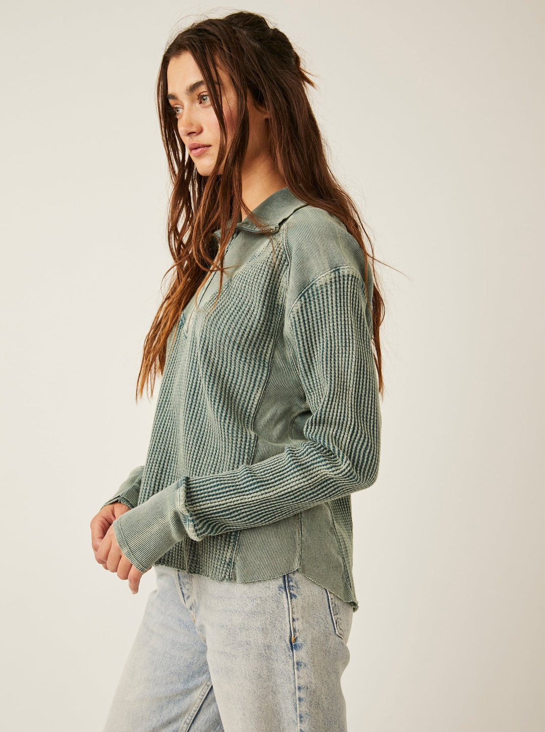 Free People Ashton Zip Thermal